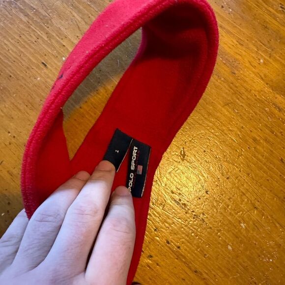 Vintage Polo Sport Headband Red - Picture 3 of 4